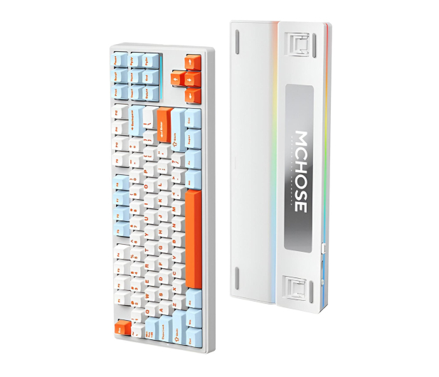 MCHOSE MC-K87 – POMARAŃCZOWO-NIEBIESKA - 1335992 - zdjęcie 2